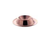 Egg Cups, 4PCS Sturdy Kitchen Boiled Metal Holder Breakfast Egg Dessert Ice Cream Pudding Caviar Cup Gadget(4 Rose Gold)