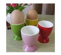 Egg Cups Ceramic Egg Cups Creative Colorful Egg Cup Goblet Breakfast Hard Soft Boiled Eggs Holder 4 Colours Egg Holders