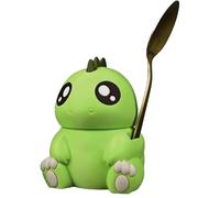 Egg Cups Stand, Dinosaur Shape Holder, Cute Poached Cups, Portable Egg Storage, for Home House Kitchen Desk Table Dining Fridge Indoor Breakfast Man Woman Use 1.61x2.11 Inches