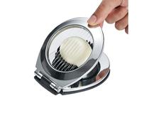 Egg Cutter, 2 Different Steel Wires, which can Cut Fruits, Eggs, Century Egg, etc., and can be Cleaned by Dishwasher at Home