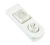 Egg Cutter - 2 in 1 Egg and Fruit Slicer Tool with Separator | Food Safe Kitchen Accessory for Meal Preparation Breakfast Sandwich Salad Vegetables