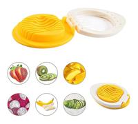 Egg Cutter, 2 Pieces, Stainless Steel, for Cutting Hard-Boiled Eggs Quickly and Efficiently, for Kitchen, for Strawberries
