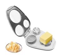 Egg Cutter | 3 in 1 Stainless Steel Egg Slicer | Multipurpose Kitchen Gadget with Cutter for Meat, Soft Food, Salads, Sandwich Making and More