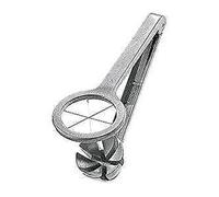 Westmark Egg Cutter, Plier Design, Length: 18.1 Cm, Aluminium/Stainless Steel, Columbus, Grey, 10602260
