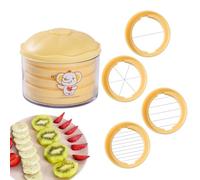 Egg Cutter for Boiled Eggs - Multipurpose Mushroom Slicer | Manual Tool for Chopping Potato Onion Salad Home Food Cheese in the Kitchen