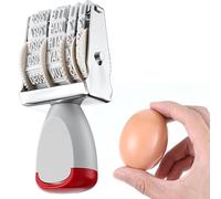 Egg Date Stamps, Stamp Line Dater Office Rotating Stamp Changeable Number Stamps Silicone Dater Mark with Number Roller Stamper