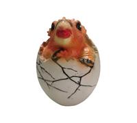 Egg Dinosaur Toys - Handcrafted Fidget Figurines, Dragon Easter Eggs, Movable Joint Creature, Desk Sculpture Model, Youth Activity Category, Large Green Shell for Adults Girls Home Party Indoor