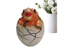 Egg Dinosaur Toys - Hatchling Creature Model, Figure | Prehistoric Collectible, Jurassic Surprise, Egg-Shaped, Hatching Ornament, Tiny Figurine, Ancient Creature Decorati
