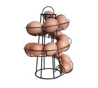 Egg Dispenser Automatic Rolling Egg Holder Metal Egg Holder For Can Hold Up To 12-18 Eggs