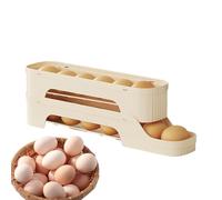 Egg Dispenser - Egg Holder Refrigerator | Fridge Egg Roller, Home Organizers & Easy Access Easy Access Storage at the Fridge Door