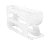 Egg Dispenser For Refrigerator Roll Down - Egg Container, Egg Organizer | 3-Tier Automatic Egg Rolling Holder, Space-Saving Egg Organizer Container, Egg Tray For Fridge, Cabinet, Kitchen