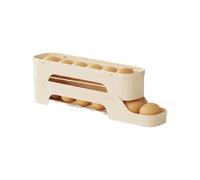 Egg Dispenser - | Rolling Automatic Egg Storage Organizer, Stackable Ventilated Food Rack For Refrigerator Fridge Door Kitchen Counter, Space-Saving Home Storage, Easy Access And Durable Design