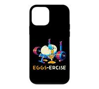 Egg Exercise Eggs-ercise Egg Pun Funny Gym Workout Humor Men Case for iPhone 12 mini