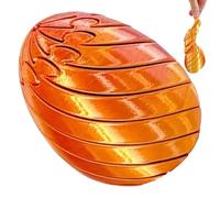 Egg Fidget, 3D Printed Spiral Puzzle, Twisty Fidget Egg, for Kids Adults Valentines Office Classroom Prize Stocking Stuffer