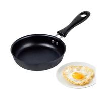 Egg Frying Pan - Mini Nonstick Skillet, Small Breakfast Pan | Single Egg Cooker, Compact Ceramic Frying Surfaces, Heat Resistant Coating, Ideal for Cooking Omelettes, Bacon, Sausages, Sandwiches