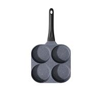 Egg Frying Pan - Nonstick Frying Pan | 4-Cup Cookware, Omelette Pan, for Cooking Healthy Fried Egg Burger Omelette and More Stove Pancake Burger Sandwich
