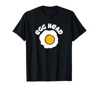 Egg Head I Love Eggs Sunny Side Up Omelette Egg Pun T-Shirt T-Shirt
