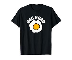 Egg Head I Love Eggs Sunny Side Up Omelette Egg Pun T-Shirt T-Shirt