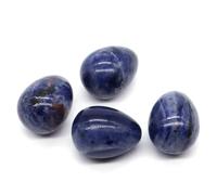 Egg Healing Crystal Stone Natural Gems Chakra Yoga Reiki Energy Massage Mineral Specimen Easter Gifts Home Decor 30x20mm