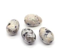 Egg Healing Crystal Stone Natural Gems Chakra Yoga Reiki Energy Massage Mineral Specimen Easter Gifts Home Decor 30x20mm