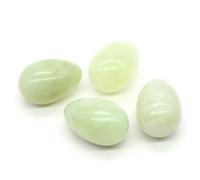 Egg Healing Crystal Stone Natural Gems Chakra Yoga Reiki Energy Massage Mineral Specimen Easter Gifts Home Decor 30x20mm