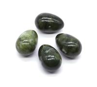 Egg Healing Crystal Stone Natural Yoga Reiki Massage Mineral Specimen Easter Home Decor 30x20mm