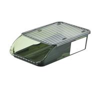 Egg Holder Auto Rolling Egg Organizer Stackable Egg Tray Refrigerator Egg Storage Container for Home Kitchen Durable Plastic Space Saving Design (Green)