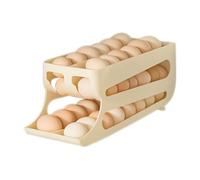 Egg Holder - Automatic Rolling Dispenser | Kitchen Organizer Ideal for Home, Residence or Restaurant | Space Saving Solution for Storing and Sorting Eggs
