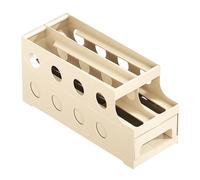Egg Holder for Fridge,2 Tiers Egg Organizer for Refrigerator - Space-Saving Tray for Collecting Shelf Kitchen Home Organizing Fridge
