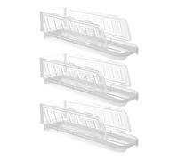 Egg Holder for Fridge - 3-Tier Stackable Automatic Rolling,Countertop Fridge Egg Storage Box | for Kitchen Pantry Cabinet Home Apartment Restaurant Camping Party Collecting