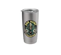 Egg Hunt Champion Alien Trophy Dark Humor Easter Stainless Steel Insulated Tumbler