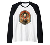 Egg Hunt Champion Vintage Easter Laurel Crest Raglan Baseball Tee