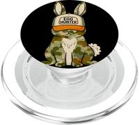 Egg Hunt Funny Rabbit Cartoon Design for Easter Fun PopSockets PopGrip for MagSafe