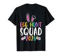 Egg Hunt Squad 2026 Matching Family Bunny Easter Sunday T-Shirt
