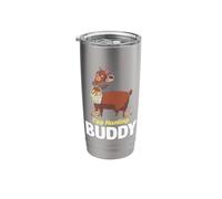 Egg Hunting Buddy Alpaca and Sloth Stainless Steel Insulated Tumbler