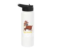 Egg Hunting Buddy Alpaca and Sloth Stainless Steel Insulated Water Bottle