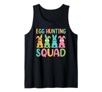 Egg Hunting Squad Bunny Family Happy Easter Day Tank Top
