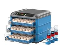 Egg Incubator, Automatic Poultry Hatcher with Auto-Turning, Humidity Control, LED Digital Screen, Adjustable Temperature for Chickens, Ducks, and Birds