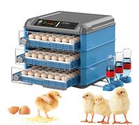 Egg Incubator Automatic Turning, Adjustable Temperature & Humidity, Poultry Hatcher for Hatching 500 Eggs, Ducks, Geese, Quail - Ideal for Egg Hatching Success