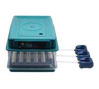 Egg Incubator, Brooding Chicken Incubator with Automatic Egg Turning, Water Adding and Egg Candler Farm Poultry Hatching Eggs for Chicken Duck Goose Pigeon Quail (24 Eggs)