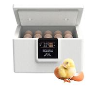 Egg Incubator,Duck Breeding Box | Thermostatic Breeding Box Semi-Automatic for Quail Pigeon Bird Eggs Farm Home