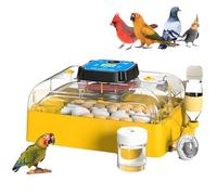 Egg Incubator for 28 Eggs, Automatic Turning Brooder Box with Temperature Control for Poultry and Exotic Birds