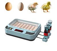 Egg Incubator for 56 Eggs - Automatic Egg Turner, Intelligent Temperature and Humidity Control for Poultry Hatching, Ideal for Chicken, Duck, Quail and Bird Eggs