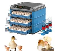 Egg Incubator for Chickens, Ducks & Birds, 192/256/500 Capacity, Automatic Egg Turning, Temperature & Humidity Control, LED Display, General Purpose Hatching Machine