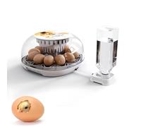 Egg Incubator for Chickens, Ducks & Quails - Small Poultry Hatcher Machine for Home or Backyard Use, Ideal for Small Flock Egg Hatching and Raising Poultry