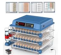 Egg Incubator for Hatching, 64-300 Eggs Automatic Turning & Humidification, for Chicken Quail Duck Eggs