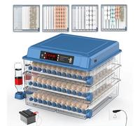 Egg Incubator for Hatching, 64-300 Eggs Automatic Turning & Humidification, for Chicken Quail Duck Eggs
