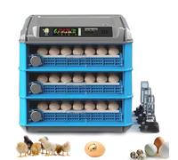 Egg Incubator For Hatching Eggs 16-500 Capacity, Hicken/duck/goose/quail Auto-turn & Humidity Control Led Candler Alarm System For School Farm Home Teachers/kids/poultry Farmers(Size:500)