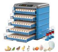 Egg Incubator for Hatching Eggs, Smart Automatic Turning, 500 Egg Capacity, Suitable for Chickens, Ducks, Geese, and Quails