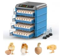 Egg Incubator, Fully Automatic Incubator for Hatching Chicken, Goose, Duck, Quail Eggs with Auto Egg Turner and Temperature Control